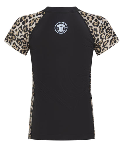 Kids Recharged Rash Guard - Leopard