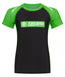 Kids IBJJF Ranked Short Sleeve Rash Guard - Green