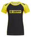 Kids IBJJF Ranked Short Sleeve Rash Guard - Yellow