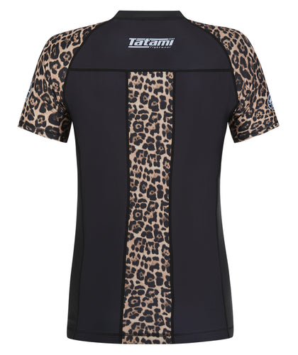 Kids Tatami Rash Guard - Leopard