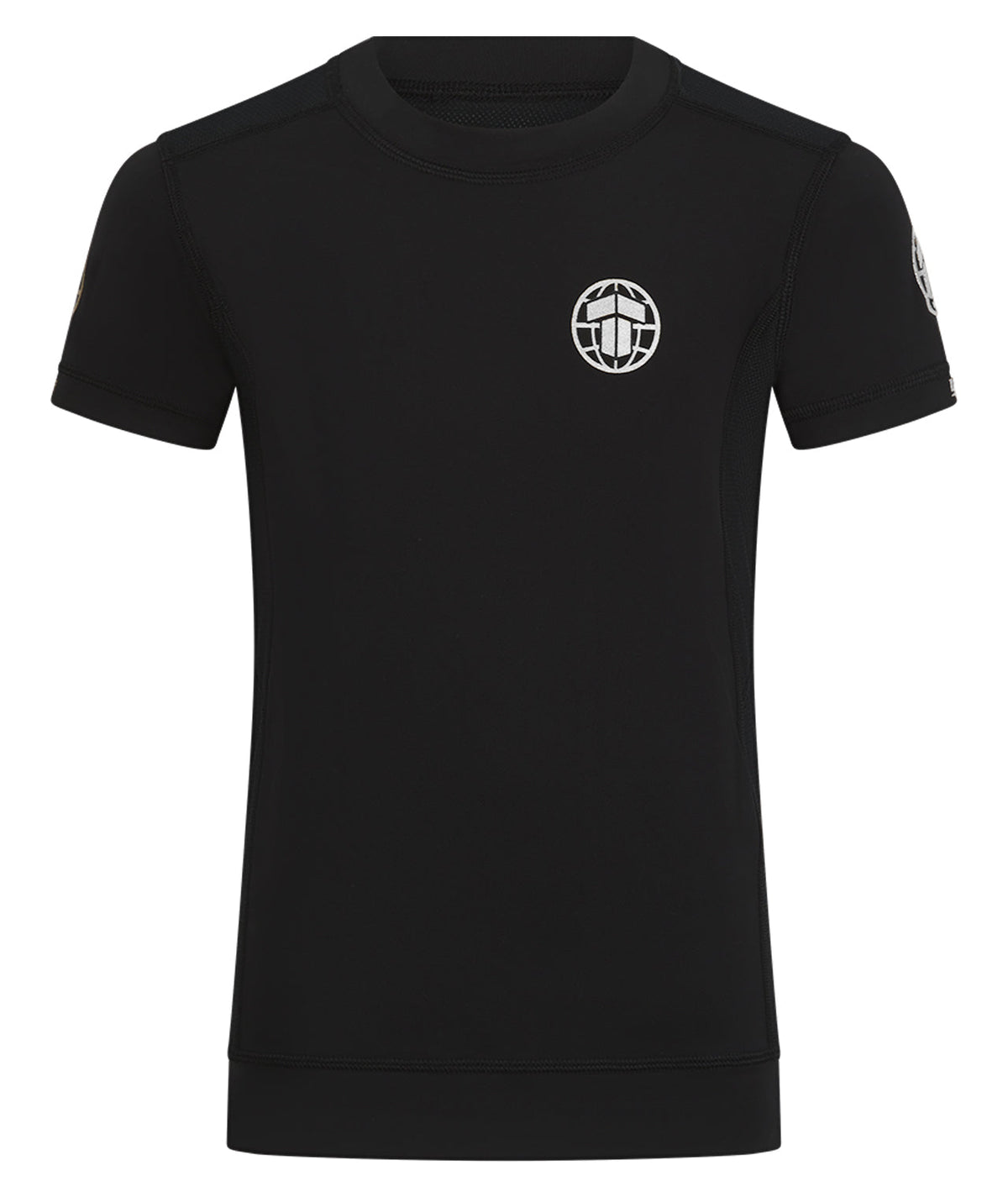 Kids Tatami Pro Rash Guard - Black & Silver