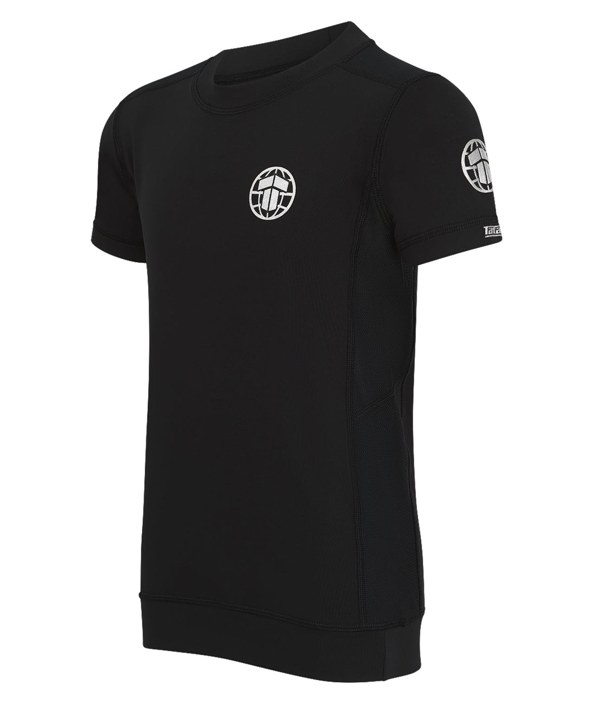 Kids Tatami Pro Rash Guard - Black & Silver