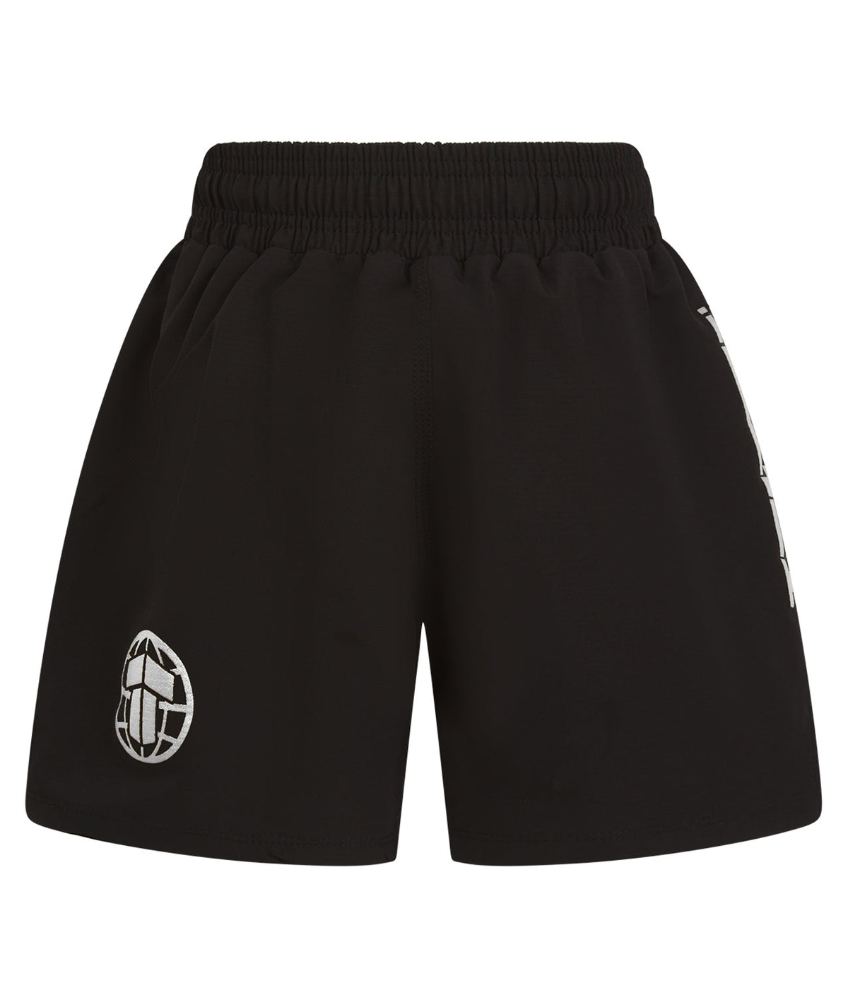 Kids Tatami Pro Grappling Shorts - Black & Silver