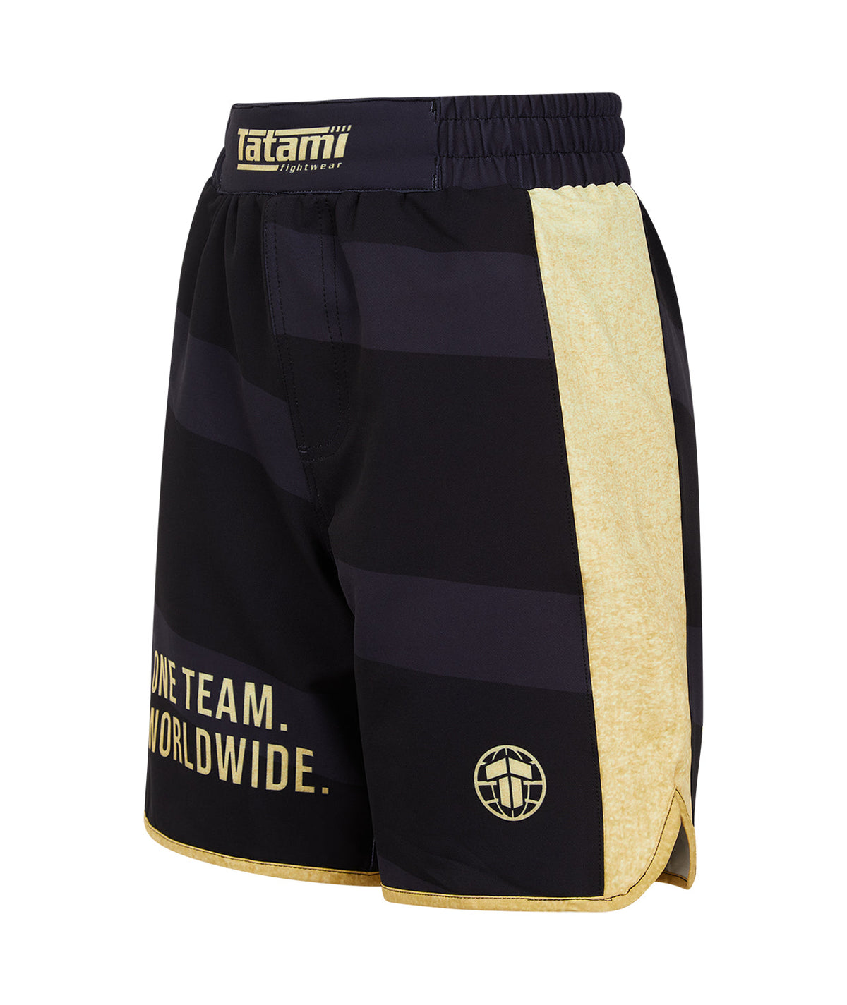 Kids Team Tatami Shorts - Black & Gold