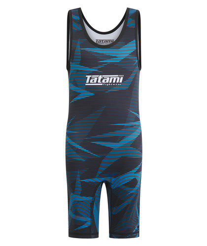 Kids Wrestling Singlets - Blue
