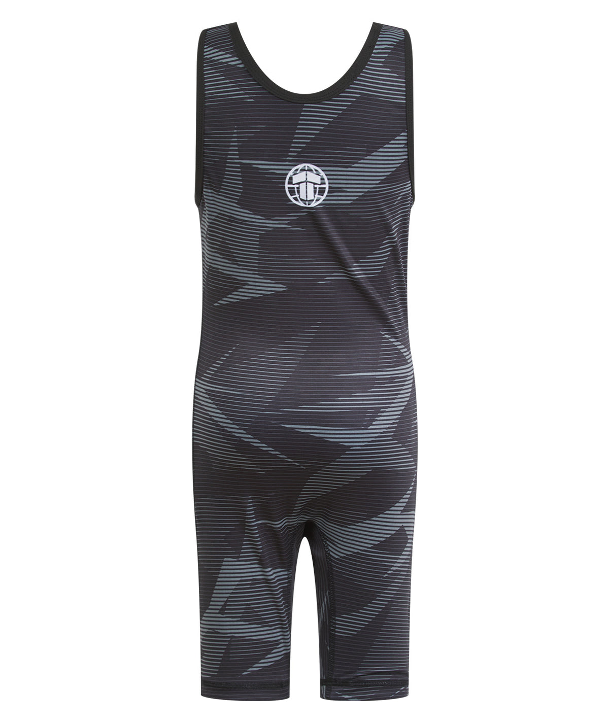 Kids Wrestling Singlets - Black