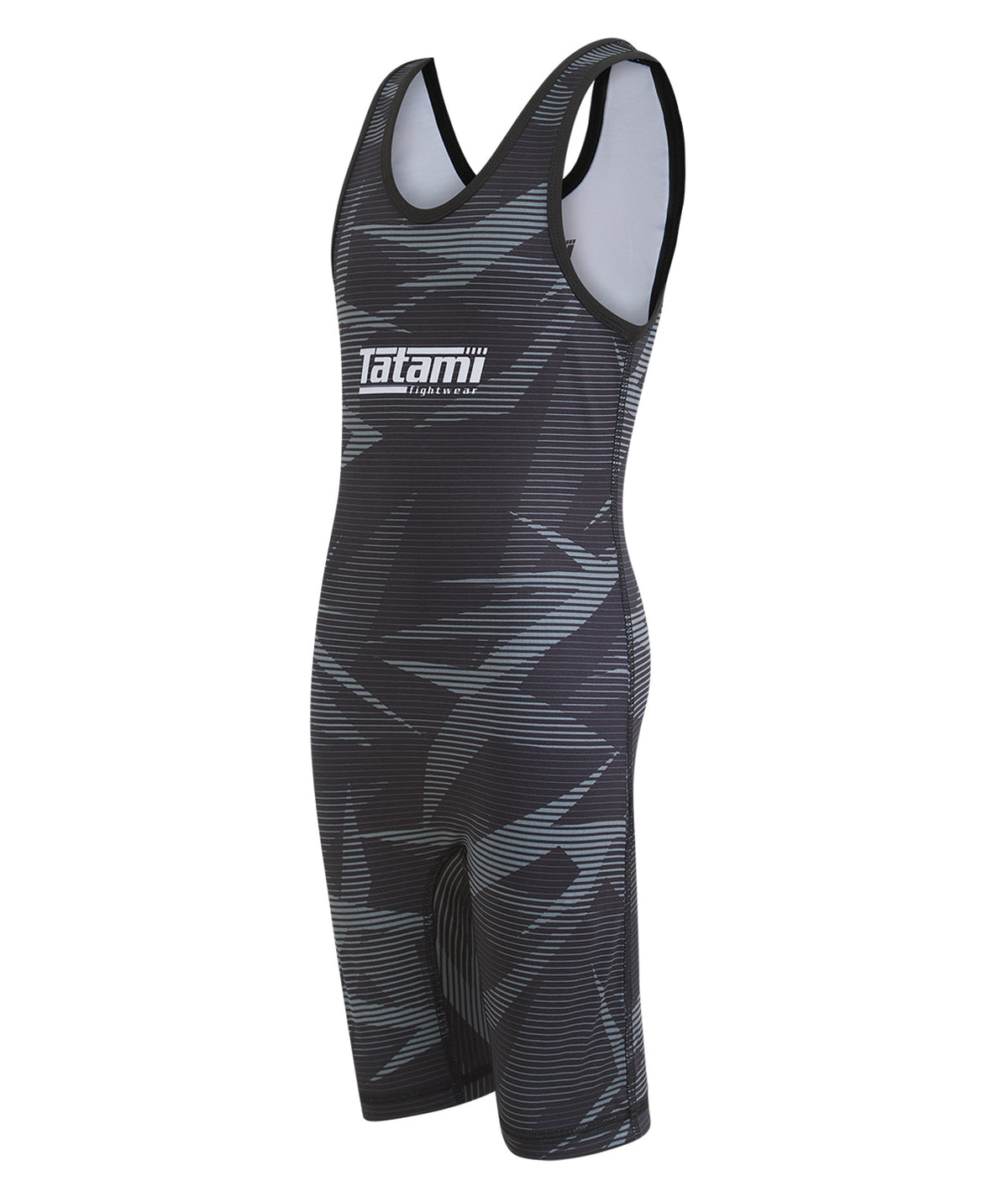 Kids Wrestling Singlets - Black