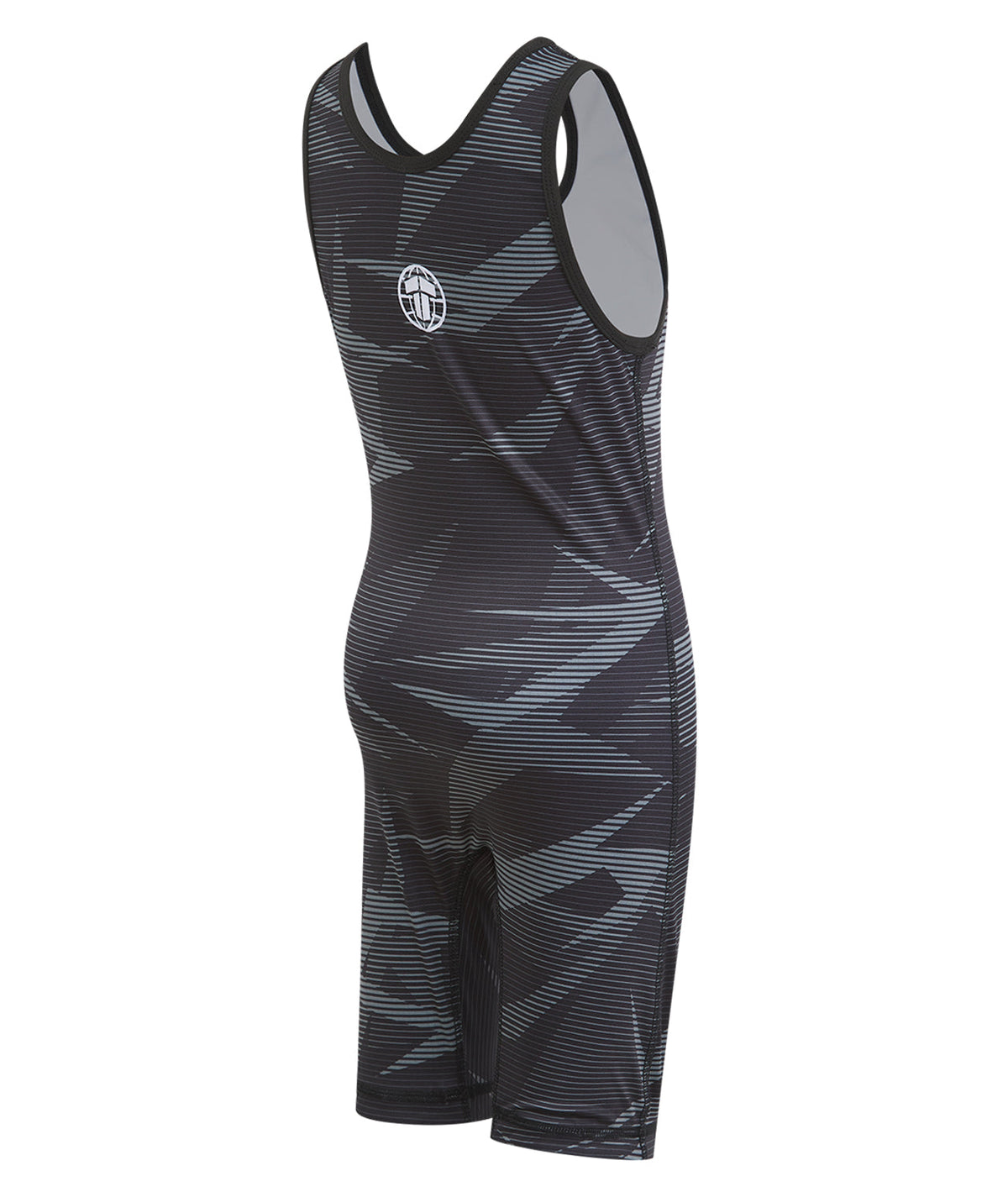 Kids Wrestling Singlets - Black