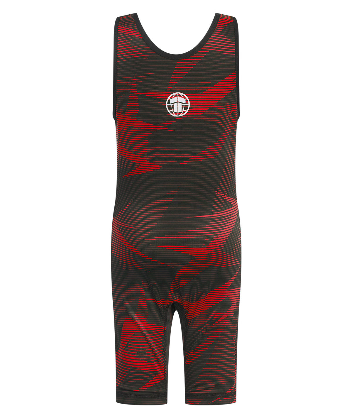 Kids Wrestling Singlets - Red