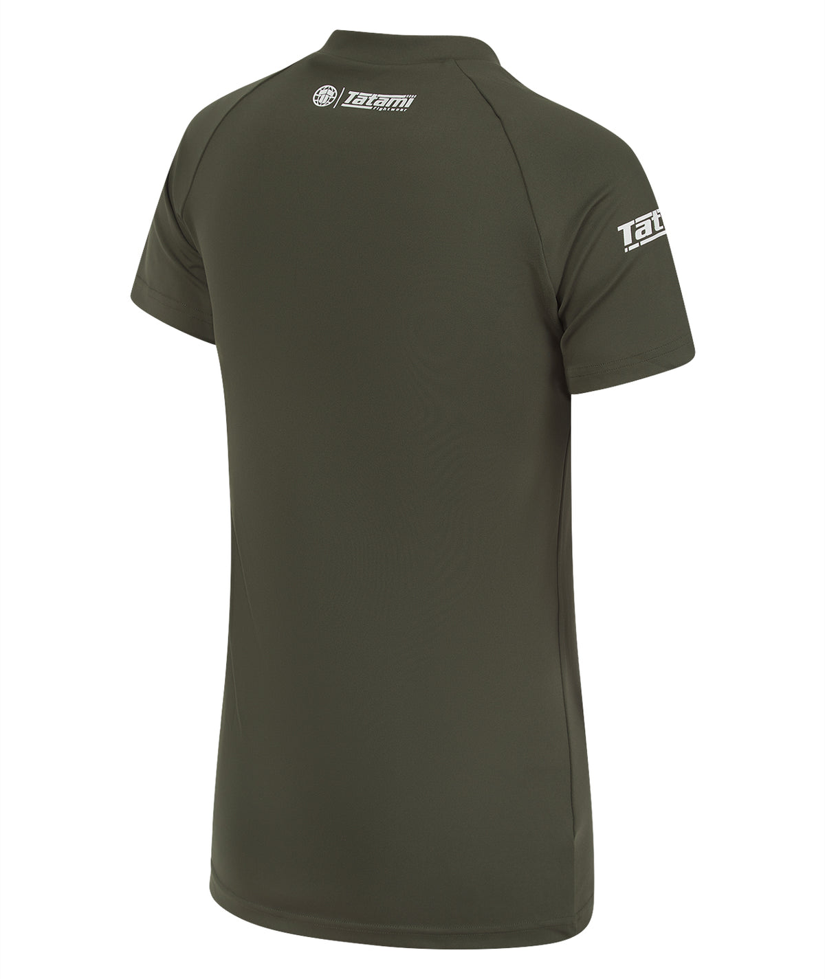 Ladies Agile Short Sleeve Rash Guard - Khaki