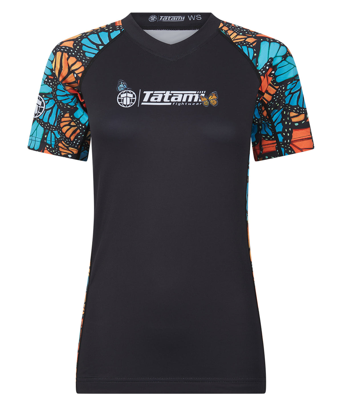Ladies Butterfly Rash Guard
