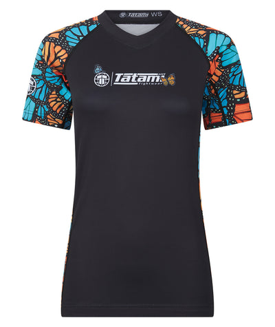 Ladies Butterfly Rash Guard