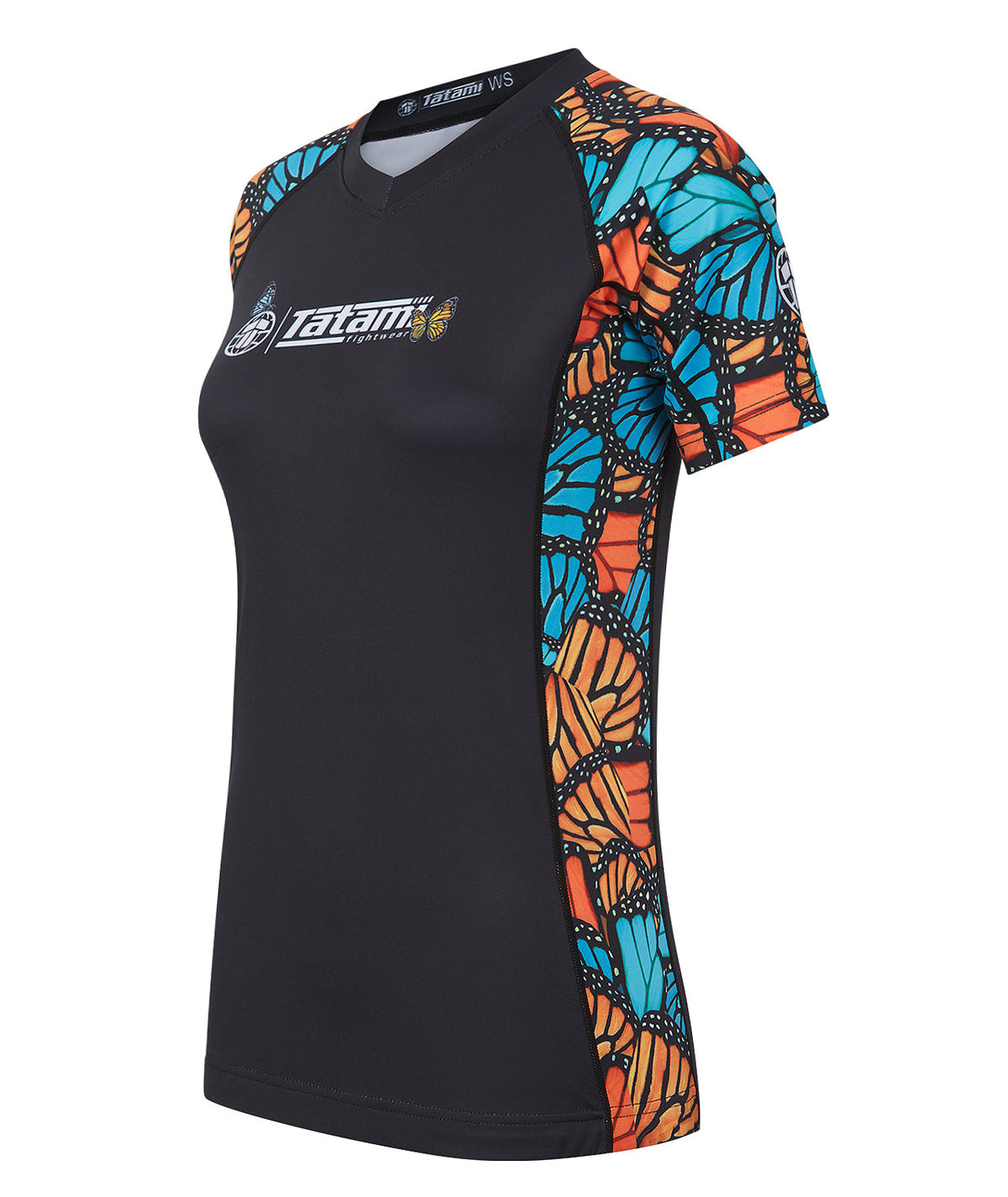 Ladies Butterfly Rash Guard