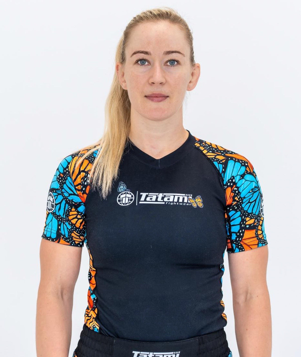 Ladies Butterfly Rash Guard