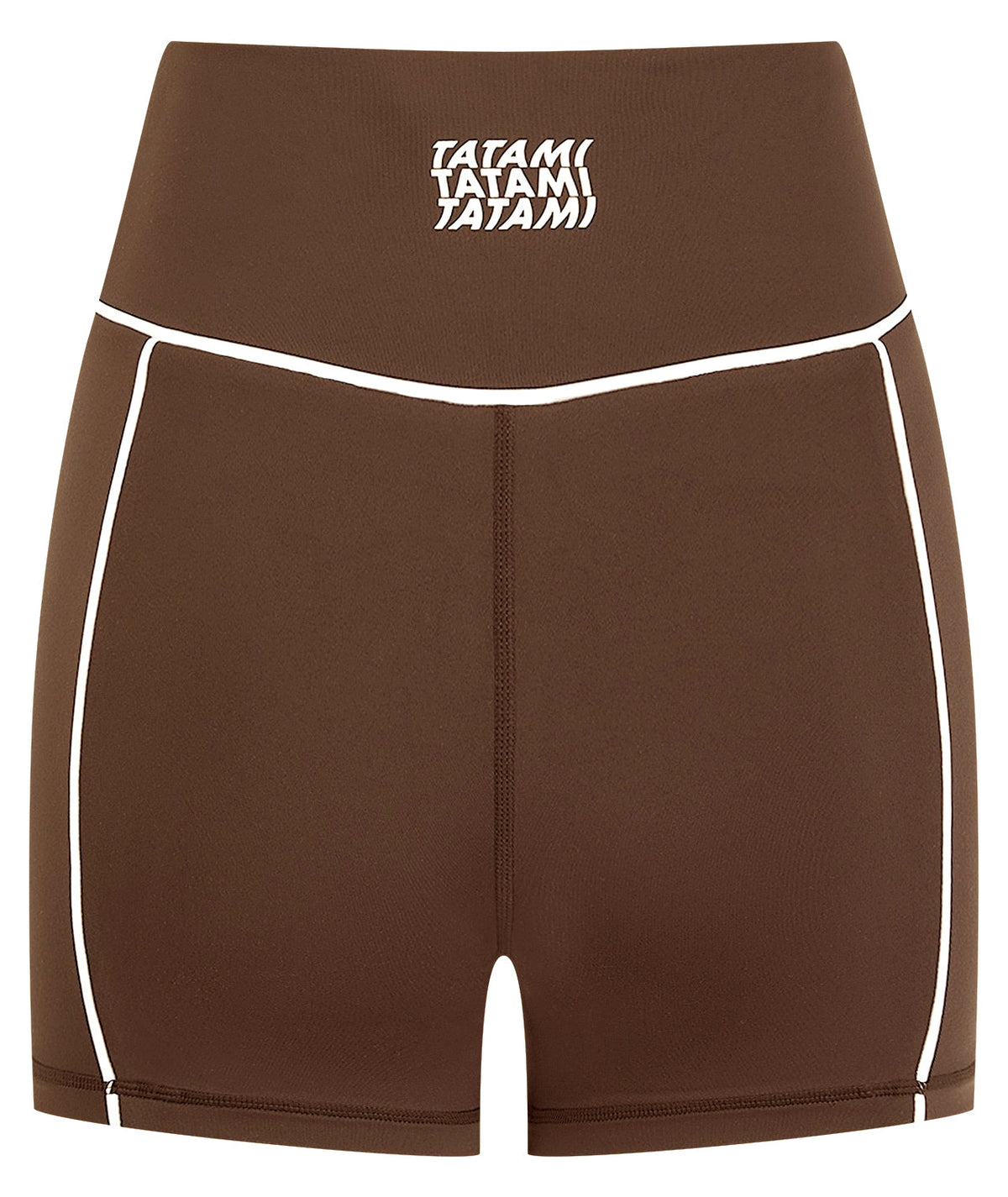 Ladies Contour Compression Shorts - Brown