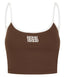 Ladies Contour Training Vest - Brown