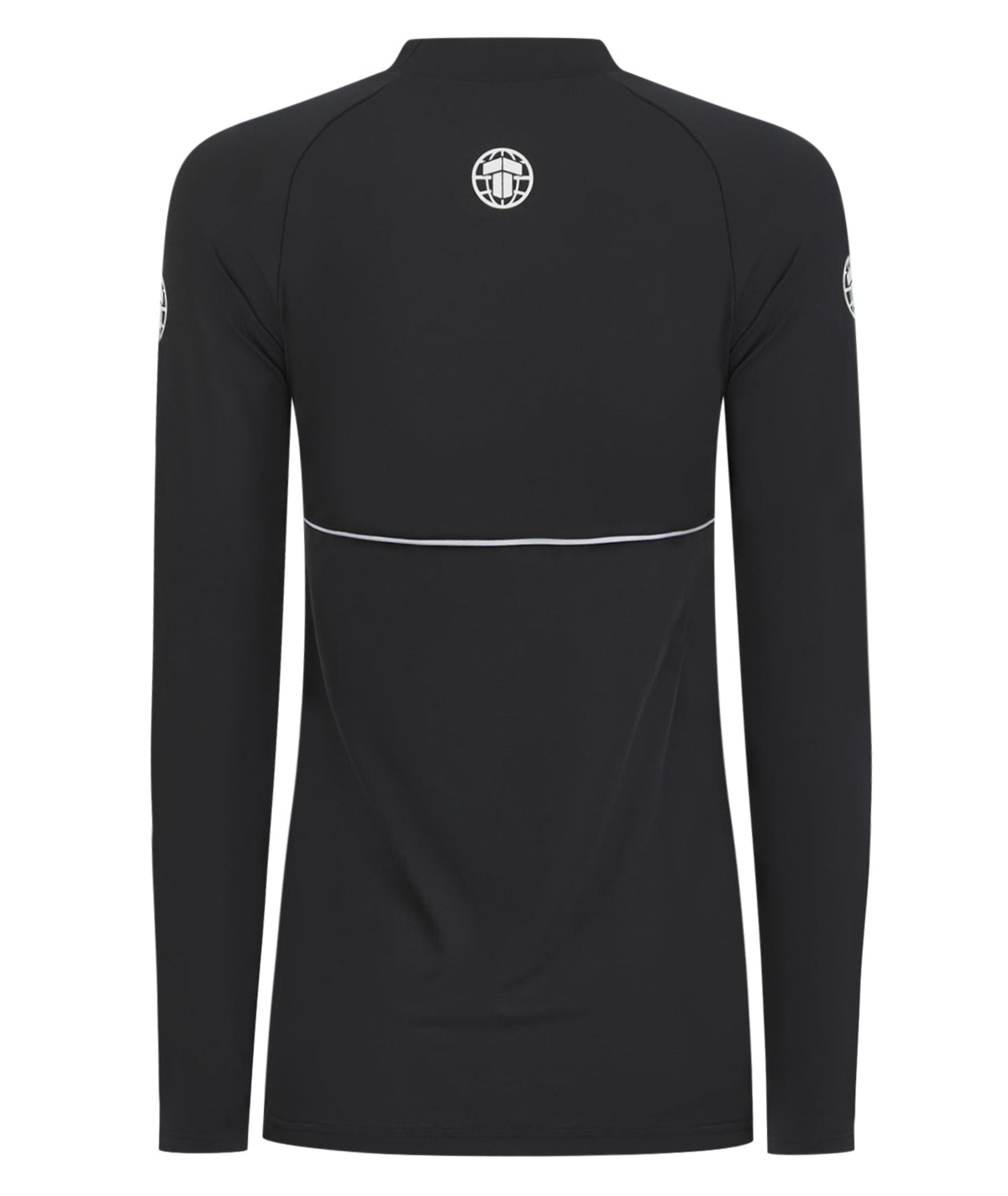 Ladies Contour Long Sleeve Rash Guard - Black