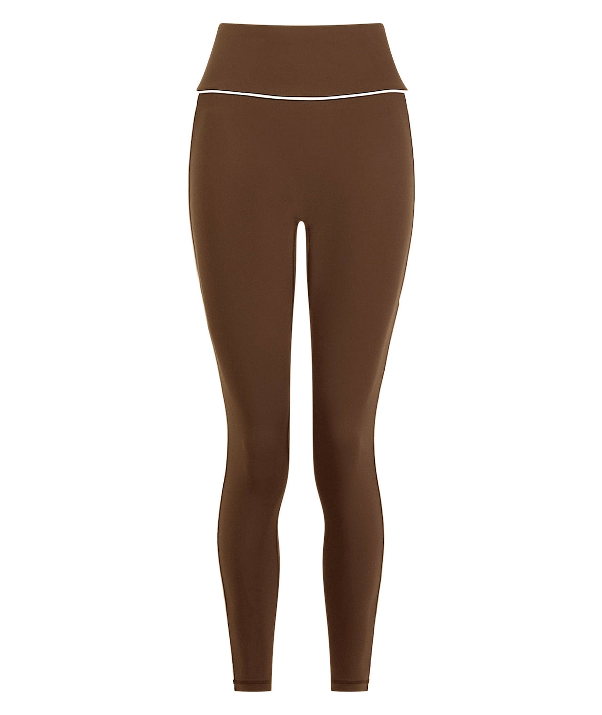 Ladies Contour Leggings - Brown