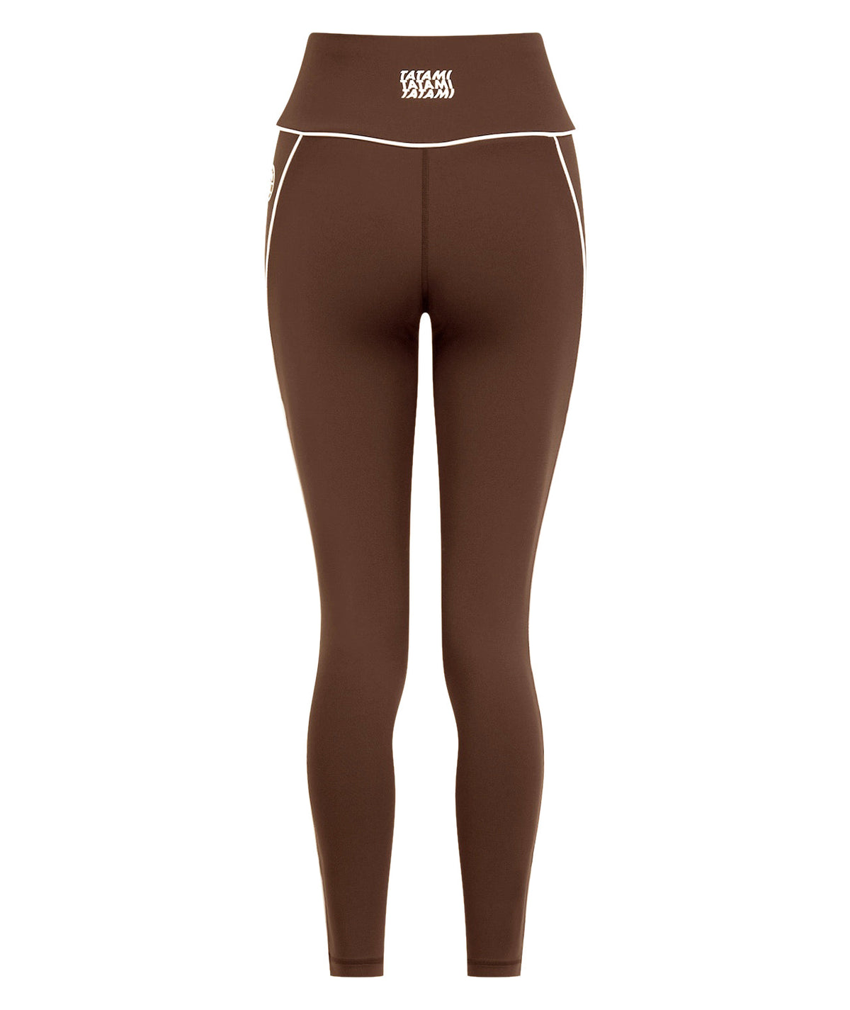 Ladies Contour Leggings - Brown