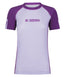 Ladies Contrast Short Sleeve Rash Guard - Berry