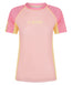 Ladies Contrast Short Sleeve Rash Guard - Candy