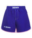 Ladies Contrast High Cut Shorts - Navy & Pink
