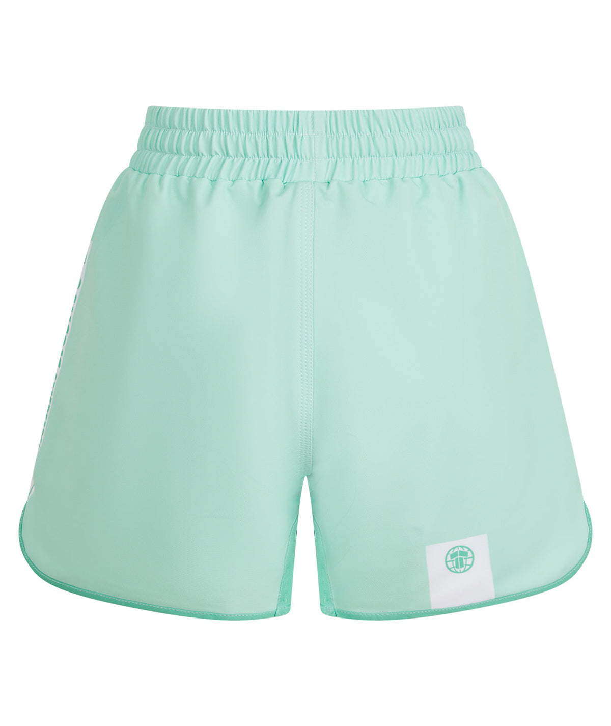 Ladies Contrast High Cut Shorts - Mint