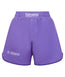 Ladies Contrast High Cut Shorts - Purple