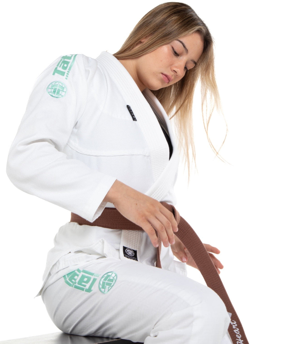 Ladies Elements Superlite Gi - Mint & White
