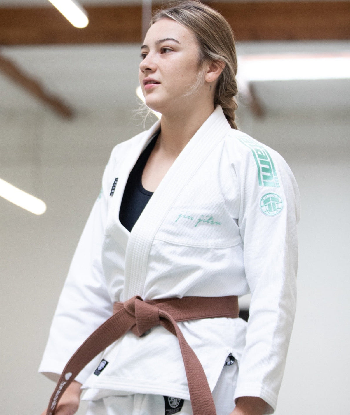 Ladies Elements Superlite Gi - Mint & White