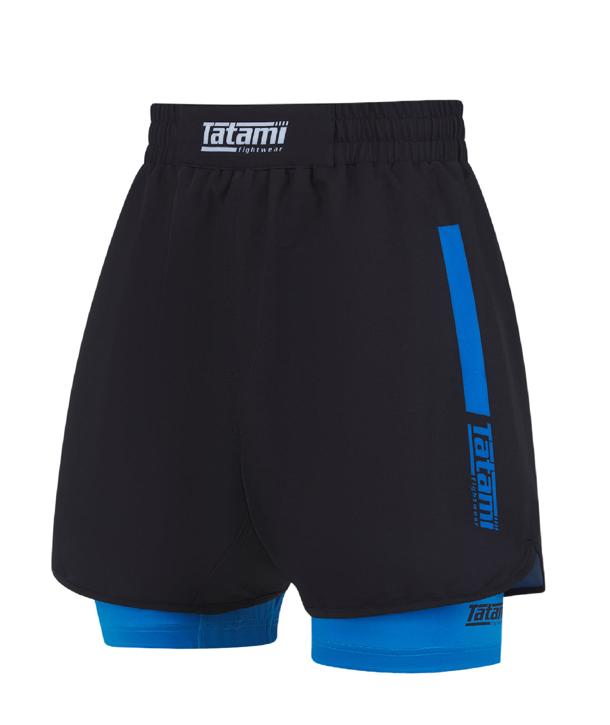 Ladies IBJJF Ranked Hybrid Shorts - Blue