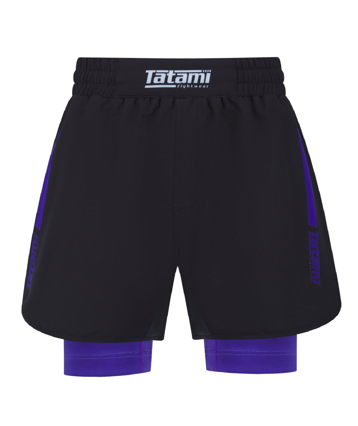 Ladies IBJJF Ranked Hybrid Shorts - Purple