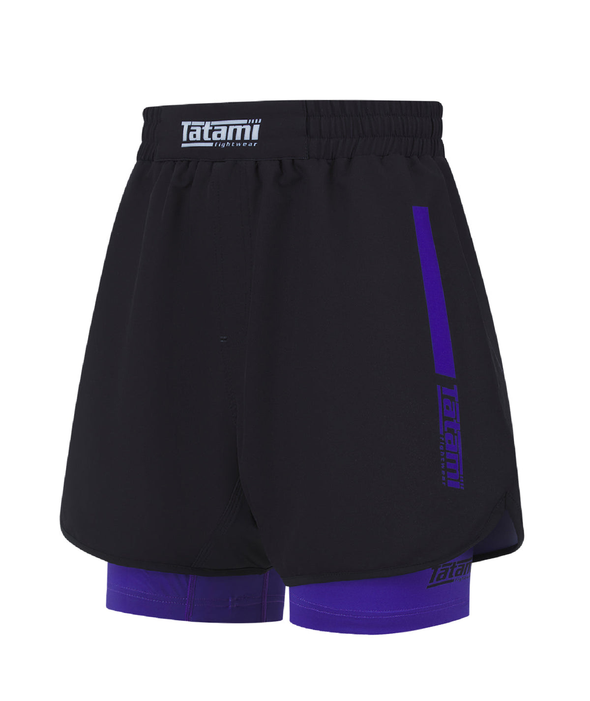 Ladies IBJJF Ranked Hybrid Shorts - Purple