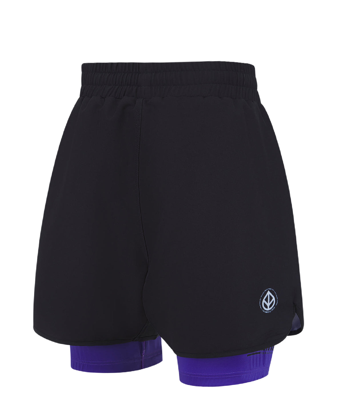 Ladies IBJJF Ranked Hybrid Shorts - Purple