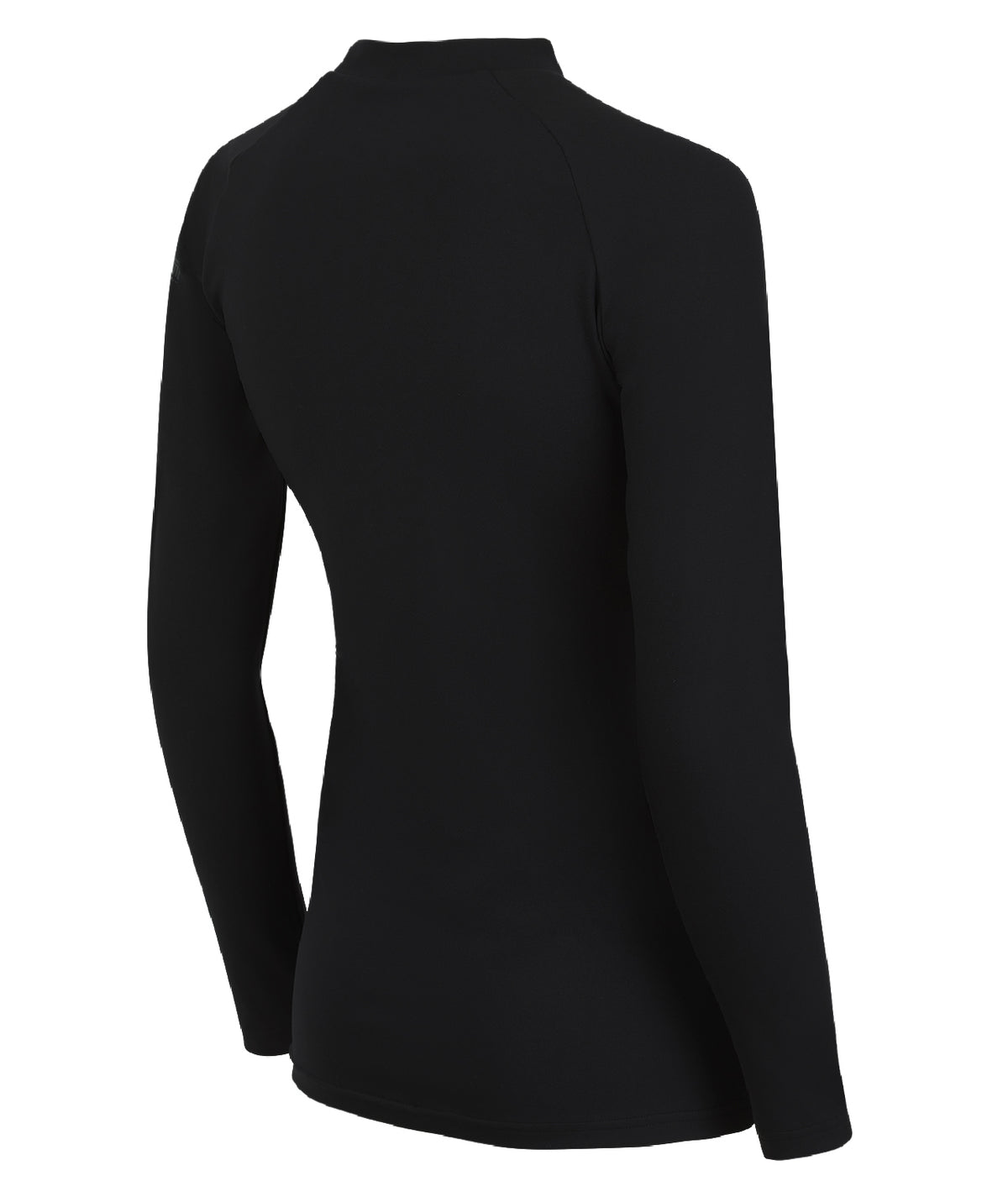 Ladies Fusion Long Sleeve Rash Guard - Black