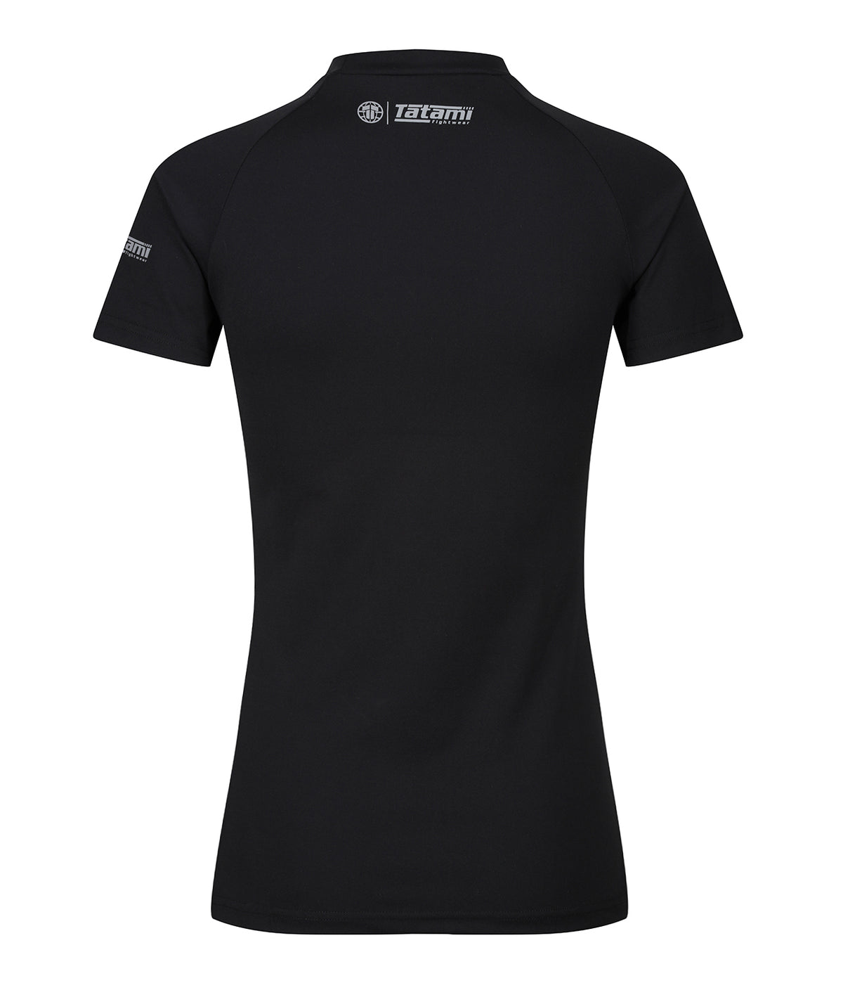 Ladies Fusion Short Sleeve Rash Guard - Black