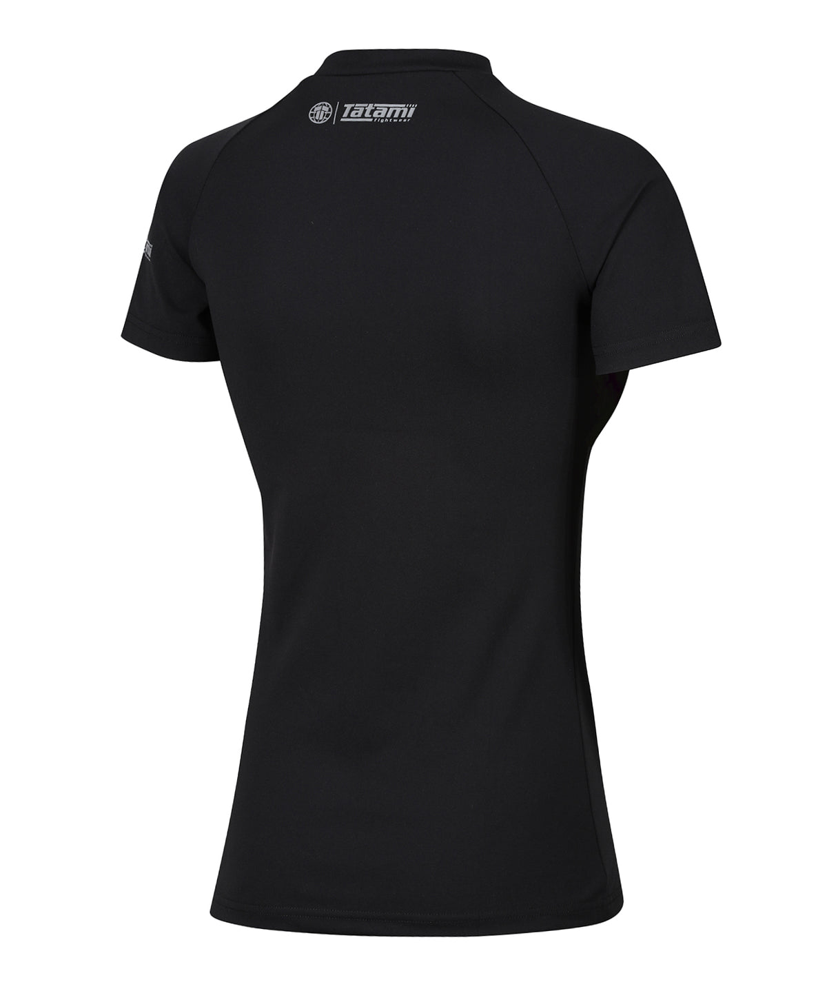 Ladies Fusion Short Sleeve Rash Guard - Black