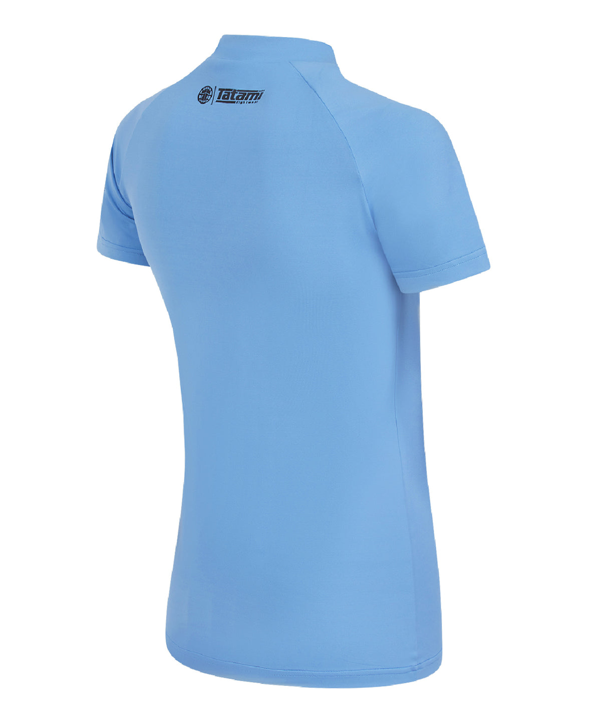 Ladies Fusion Short Sleeve Rash Guard - Blue