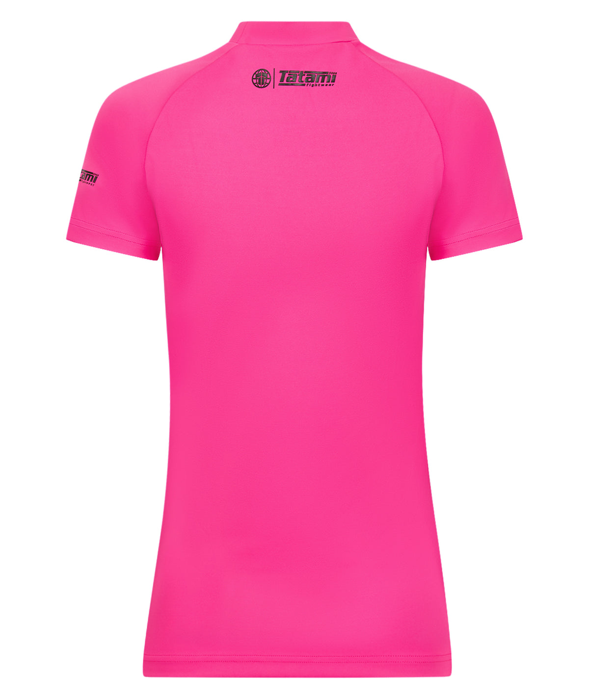 Ladies Fusion Short Sleeve Rash Guard - Pink