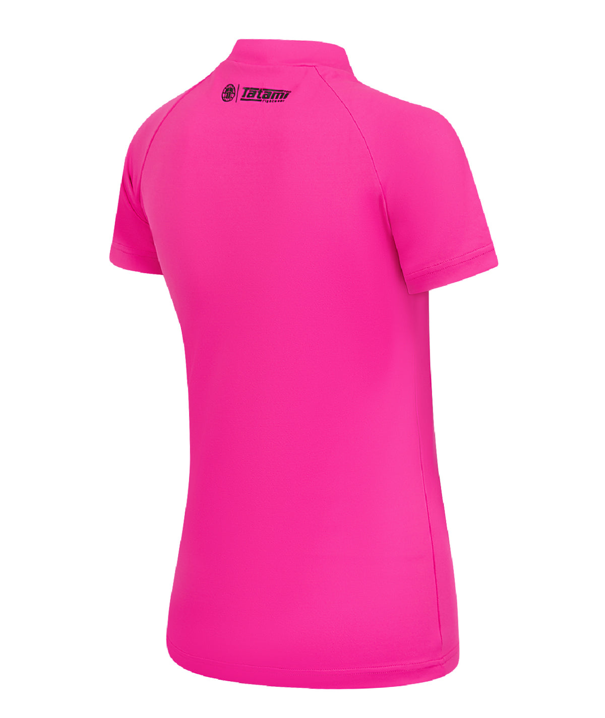 Ladies Fusion Short Sleeve Rash Guard - Pink
