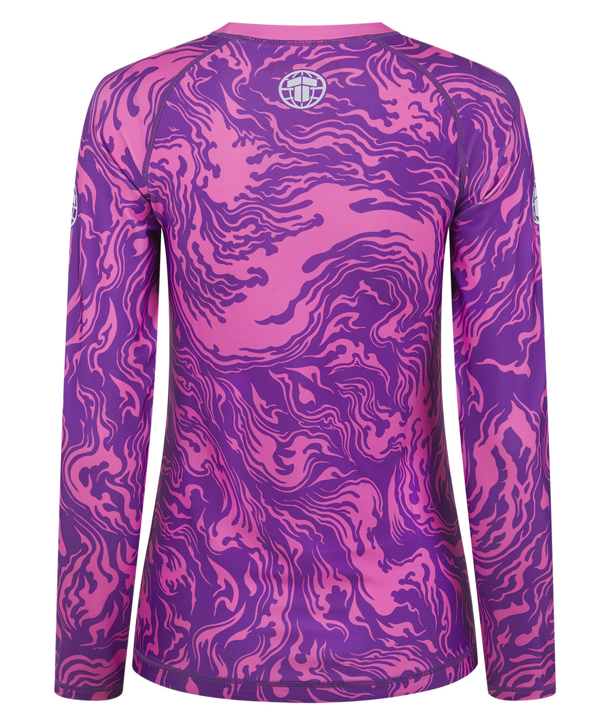 Ladies Helena Rash Guard - Lava Pink