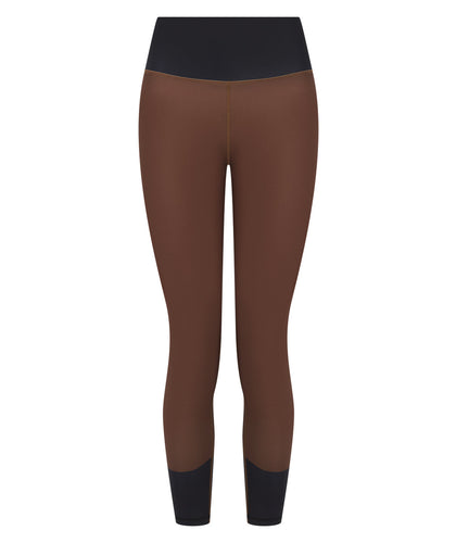 Ladies Helena Ranked Leggings - Brown