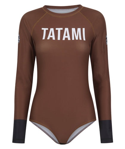 Ladies Helena Ranked Leotard - Brown