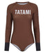 Ladies Helena Ranked Leotard - Brown