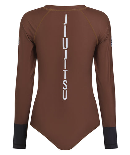 Ladies Helena Ranked Leotard - Brown