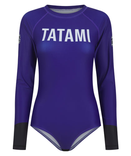 Ladies Helena Ranked Leotard - Purple