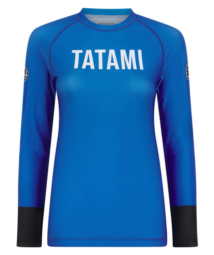 Ladies Helena Ranked Rash Guard - Blue