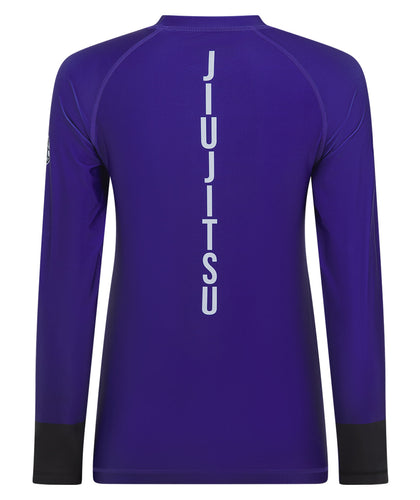 Ladies Helena Ranked Rash Guard - Purple