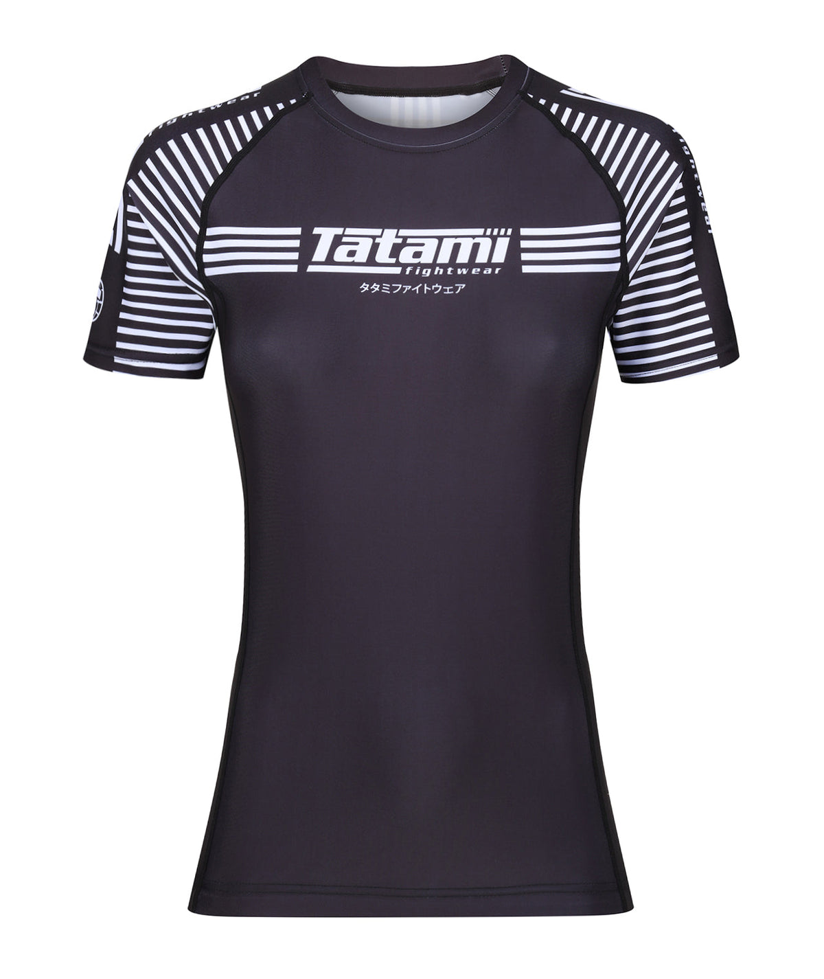 Ladies IBJJF Ranked Rash Guard - Black