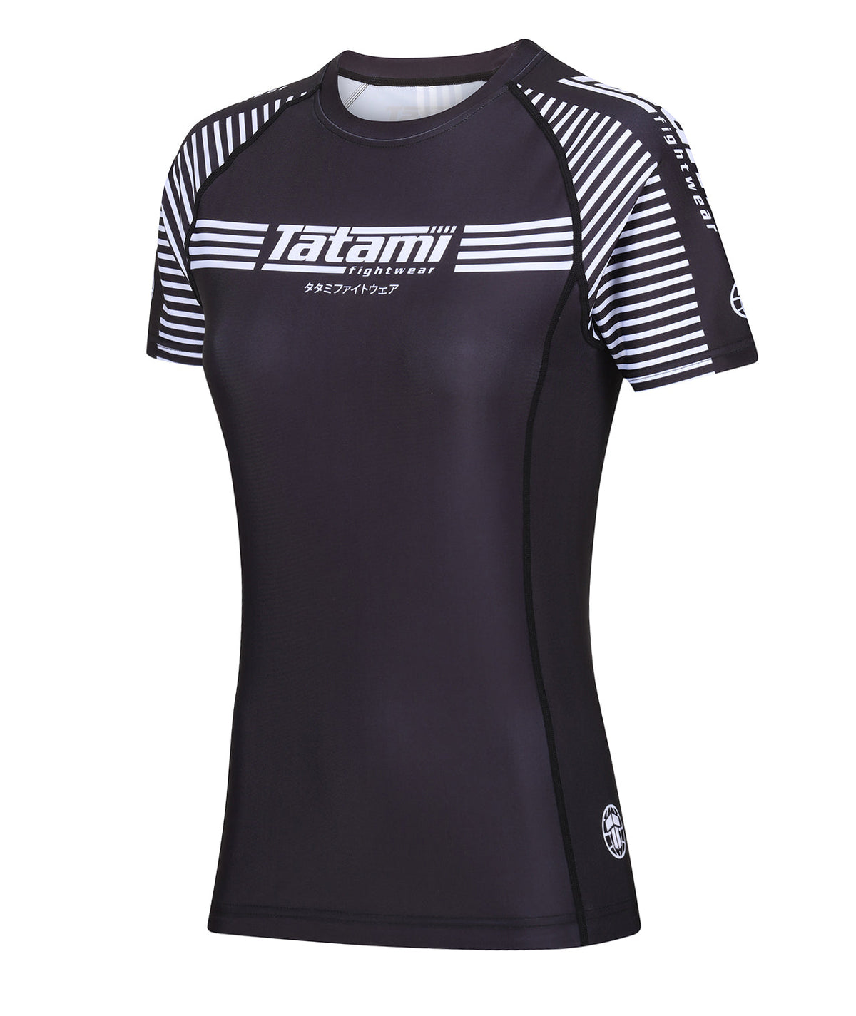 Ladies IBJJF Ranked Rash Guard - Black
